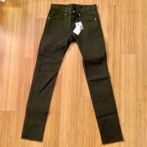 NWT Love Moschino Men pants Khaki size 29